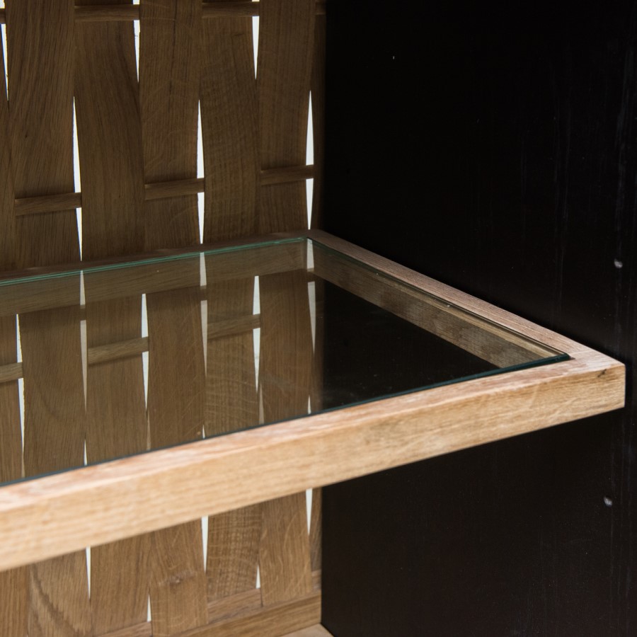 Willis & Gambier Boston Display cabinet Oiled Black