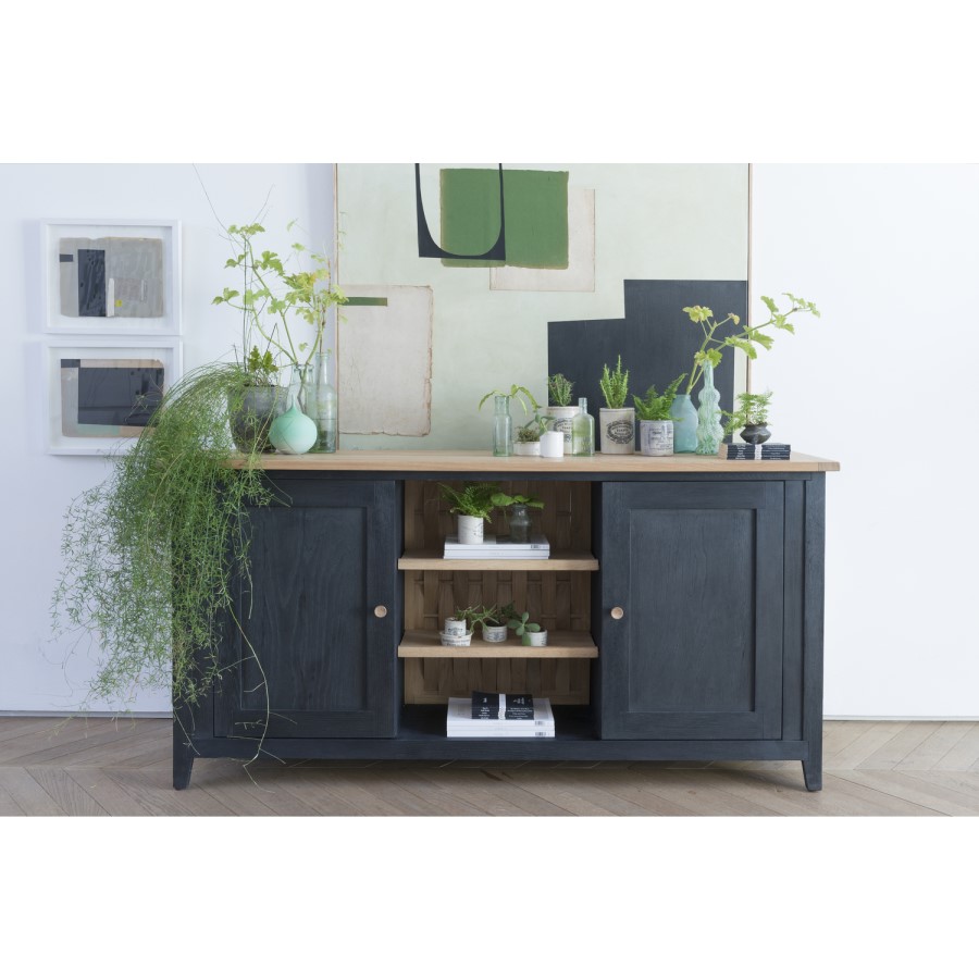 Willis & Gambier Boston Large Sideboard Oiled Black