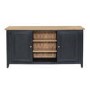 Willis & Gambier Boston Large Sideboard Oiled Black