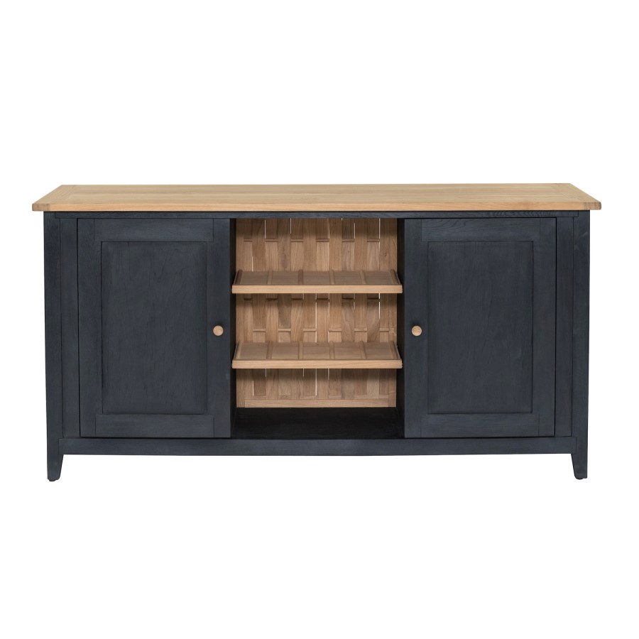 Willis & Gambier Boston Large Sideboard Oiled Black