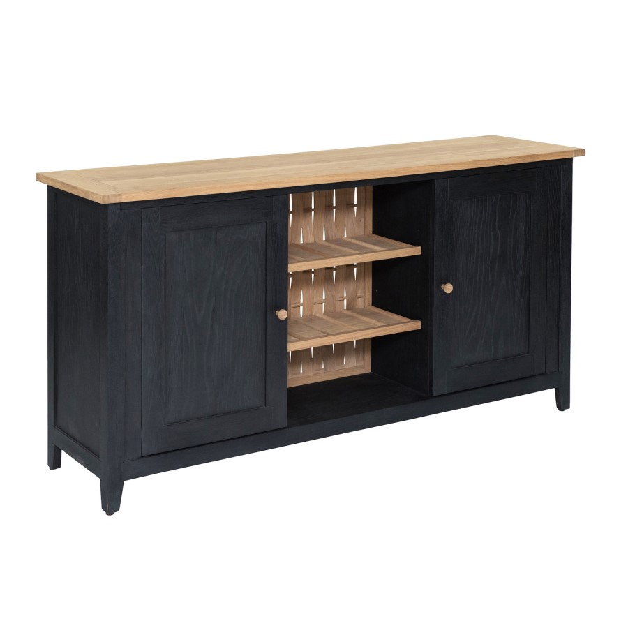 Willis & Gambier Boston Large Sideboard Oiled Black