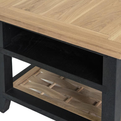 Willis & Gambier Boston Storage Coffee Table Black