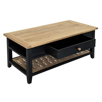 Willis & Gambier Boston Storage Coffee Table Black
