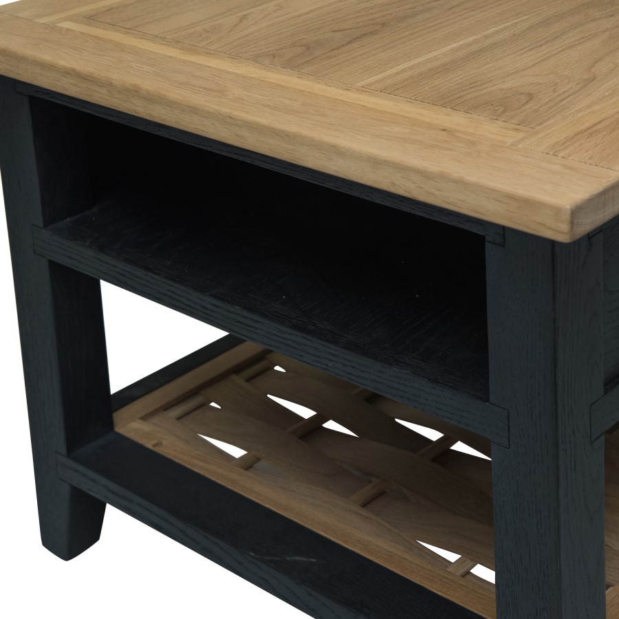Willis & Gambier Boston Storage Coffee Table Black