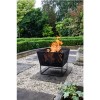 Ivyline Outdoor Norfolk Firebowl Black Iron