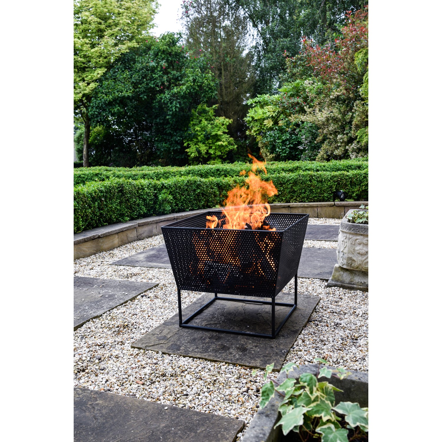 Read more about Ivyline outdoor norfolk firebowl black iron