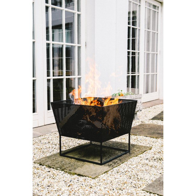 Ivyline Outdoor Norfolk Firebowl Black Iron