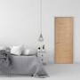 Palermo Original Internal Oak Door - Unfinished, 1981 x 762 x 54 mm