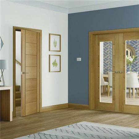 Palermo Original Internal Oak Door - Unfinished, 1981 x 762 x 54 mm