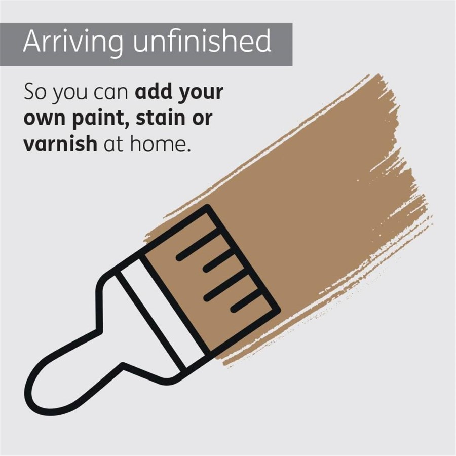 Internal Oak Cottage Door - Unfinished - 1981 x 533 x 35mm - Suffolk - XL Joinery