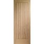 Internal Oak Cottage Door - Unfinished - 1981 x 533 x 35mm - Suffolk - XL Joinery