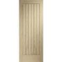 Suffolk Original Internal Oak 60 Minute Fire Door - 1981 x 838 x 54 mm, Unfinished