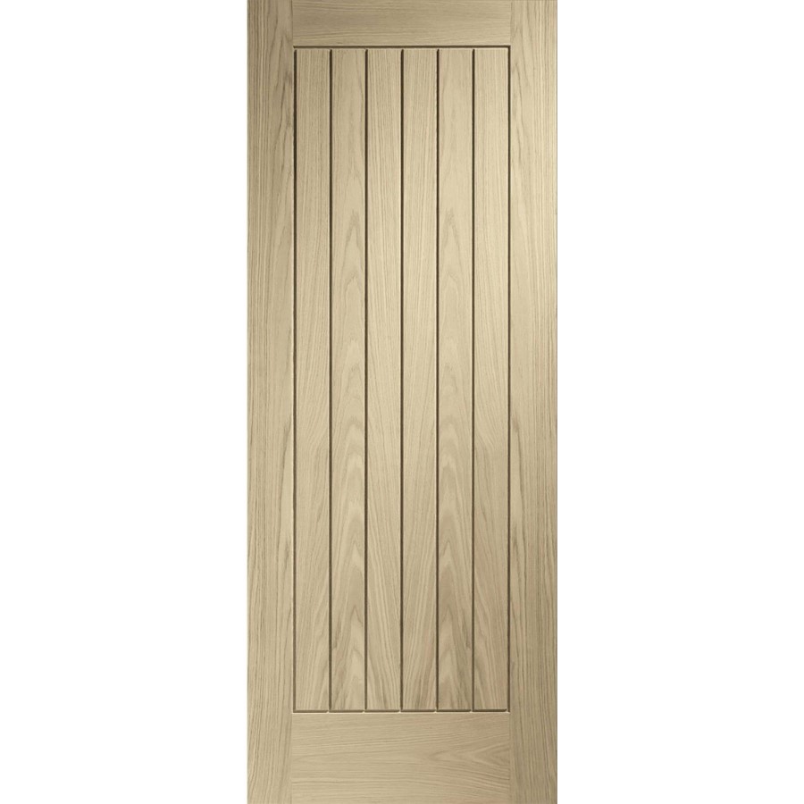 Suffolk Original Internal Oak 60 Minute Fire Door - 1981 x 838 x 54 mm, Unfinished