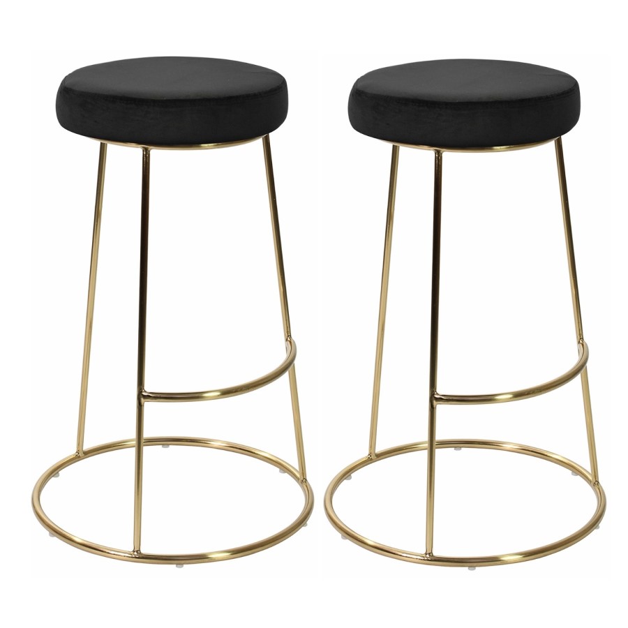 Opera Bar Stool Black PK 2