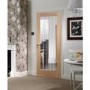Internal Oak Original Pre-Finished Suffolk Pattern 10 (Clear Etched Glass) - Pre-Finished, 1981 x 762 x 35 mm