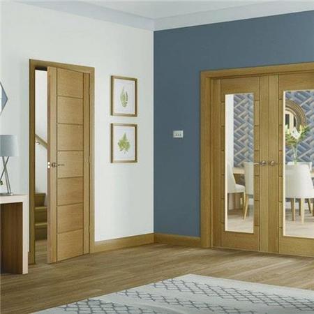 Internal Oak Pre-Finished Palermo Original - Pre-Finished, 1981 x 762 x 35 mm