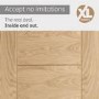 Internal Oak Door - Pre-Finished - 2040 x 626 x 40mm - Palermo Original - XL Joinery