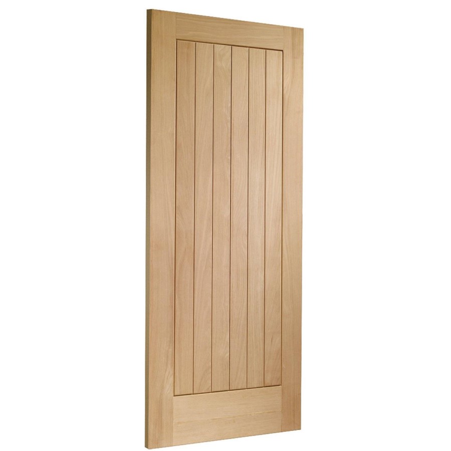 Internal Oak Cottage Door - Pre-Finished - 1981 x 610 x 35mm - Suffolk Premium - XL Joinery