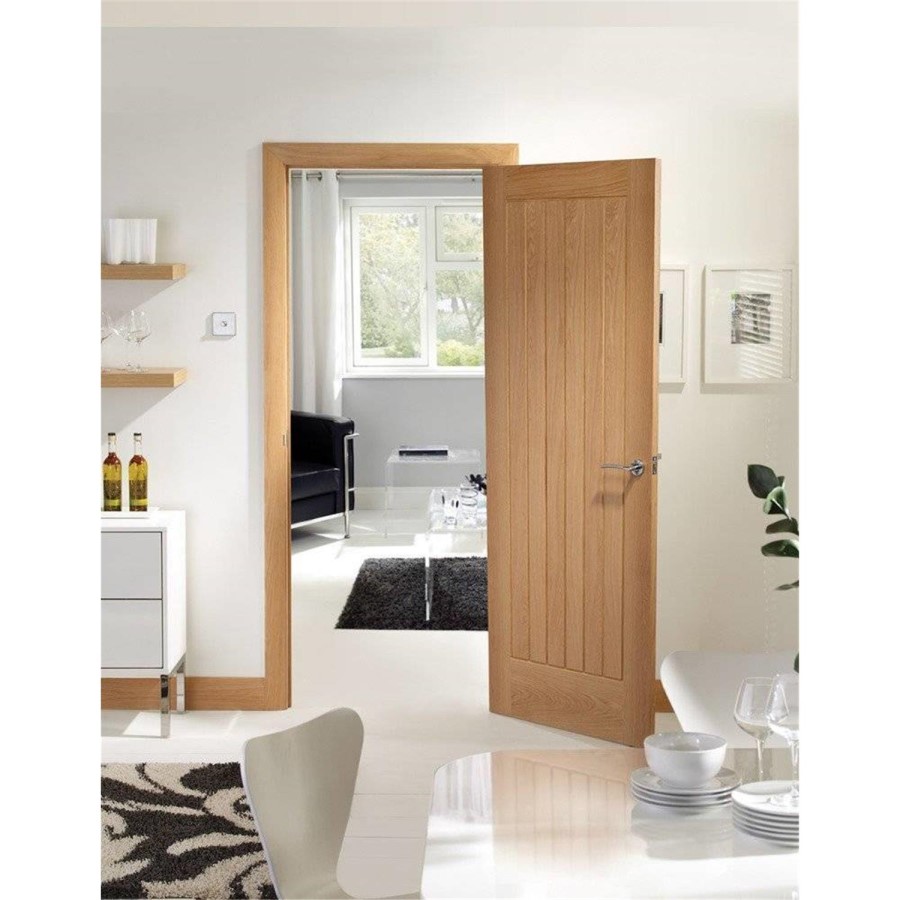 Internal Oak Cottage Door - Pre-Finished - 2040 x 726 x 40mm - Suffolk Premium - XL Joinery