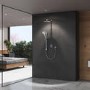 Aqualisa Optic Q Dual Wall Mounted Smart Digital Mixer Thermostatic Shower Gravity Pumped