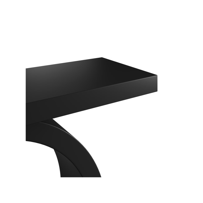 Narrow Black Console Table - Oren