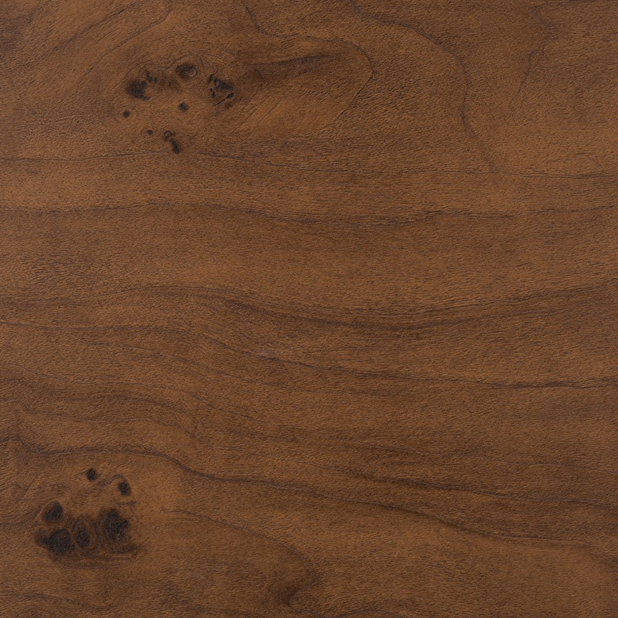 Dark Burl Wood Effect 6 Drawer Chest of Drawers - Oriana