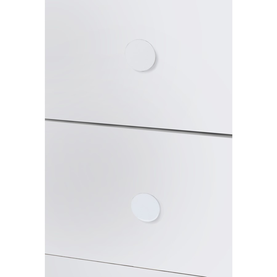 White Mid Sleeper House Bed with Storage - Orpheus