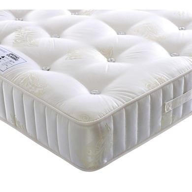 Milly firm orthopaedic open coil spring mattress - single