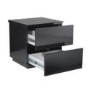 UK-CF Oslo Drawer Gloss Black Storage Unit