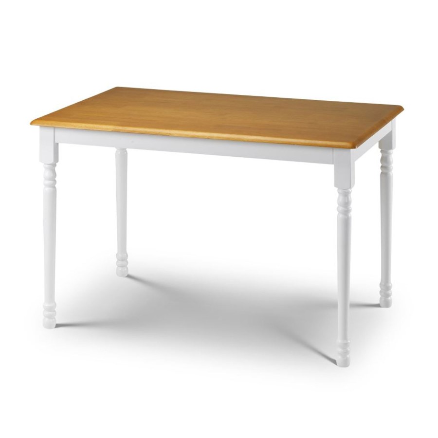 Oslo White/Oak Dining Table