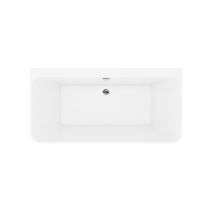 Freestanding Double Ended Back to Wall Bath 1700 x 740mm - Oslo