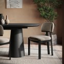 OTT002 Set of 2 Mink Velvet Dining Chairs - Otto