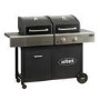 Outback 2 Burner Dual Fuel Gas BBQ Grill - Black