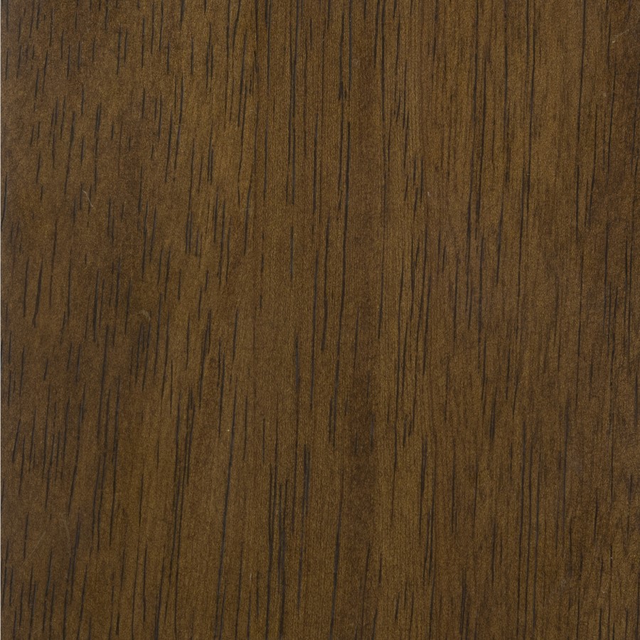 Walnut & Beige Upholstered Curved Kitchen Stool with Back - Owen