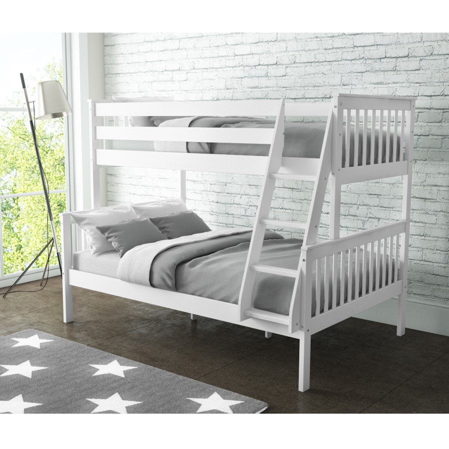 OXF005 - Oxford TRIPLE Bunk Bed in Cream