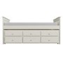 GRADE A1 - Oxford Captains Guest Bed With Storage in Cream