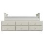 GRADE A1 - Oxford Captains Guest Bed With Storage in Cream