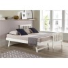 Oxford Single Guest Bed in Pure White- Trundle Bed Included