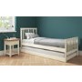 Oxford Single Guest bed in Cream - Trundle Bed Included
