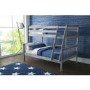 GRADE A1 - Oxford Triple Bunk Bed in Light Grey - Small Double