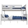 GRADE A1 - Oxford Triple Bunk Bed in Light Grey - Small Double
