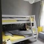 GRADE A1 - Oxford Triple Bunk Bed in White - Small Double