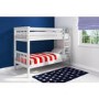 Oxford Single Bunk Bed in White