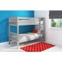 Oxford Single Bunk Bed in Light Grey