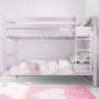 GRADE A1 - Oxford Single Bunk Bed in Light Pink