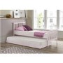 Oxford Single Guest Bed in Pink - Trundle Bed Included