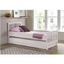 Oxford Single Guest Bed in Pink - Trundle Bed Included