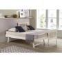 GRADE A1 - Oxford Single Guest Bed in Cream - Trundle Bed Included