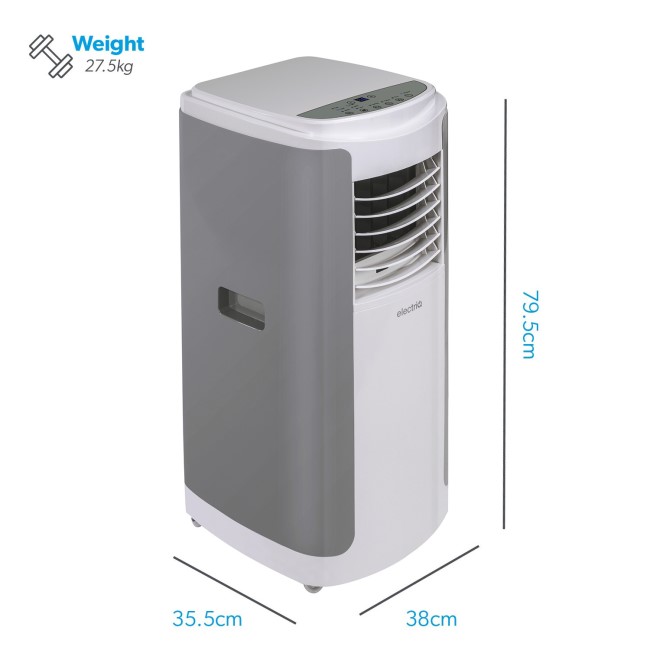 electriQ 12000 BTU Portable Air Conditioner