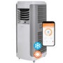 electriQ 12000 BTU Smart Portable Air Conditioner with Heat Pump